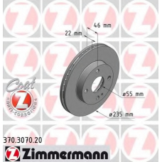 370.3070.20 ZIMMERMANN Тормозной диск