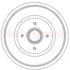 329733B BENDIX Тормозной барабан