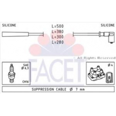 4.7252 FACET Комплект проводов зажигания