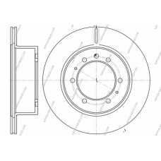N331N16 NPS Тормозной диск