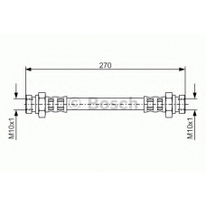 1 987 481 116 BOSCH Тормозной шланг