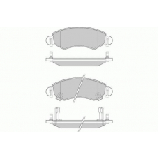 13-0460-3995-2-SET-MS MASTER-SPORT Комплект тормозных колодок, дисковый тормоз