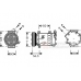 0900K242 VAN WEZEL Компрессор, кондиционер
