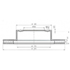 BDC4806 QUINTON HAZELL Тормозной диск