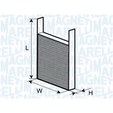 350203061340 MAGNETI MARELLI Фильтр, воздух во внутренном пространстве