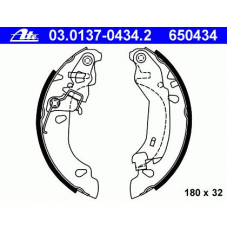 03.0137-0434.2 ATE Комплект тормозных колодок