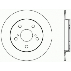 BDR2397.10 OPEN PARTS Тормозной диск