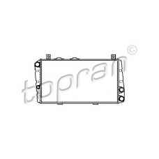 112 240 TOPRAN Радиатор, охлаждение двигателя