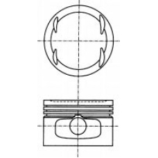 87-116107-00 NURAL Поршень