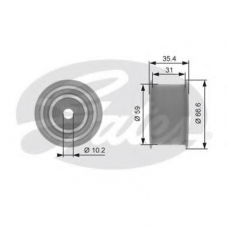 T41227 GATES Паразитный / ведущий ролик, зубчатый ремень