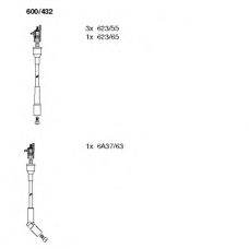 600/432 BREMI Комплект проводов зажигания