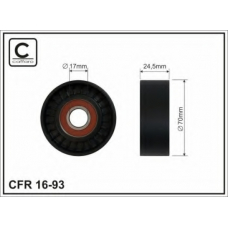 16-93 CAFFARO Натяжной ролик, поликлиновой  ремень