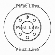 FBD046 FIRST LINE Тормозной диск