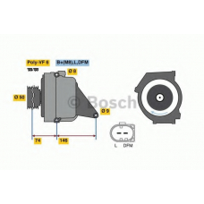 0 122 0AA 3R0 BOSCH Генератор