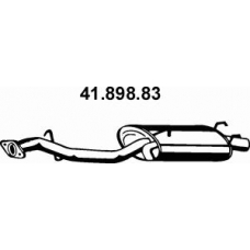 41.898.83 EBERSPACHER Глушитель выхлопных газов конечный