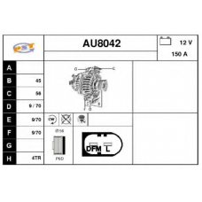 AU8042 SNRA Генератор