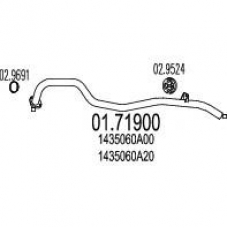 01.71900 MTS Труба выхлопного газа