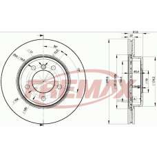 BD-4539-50 FREMAX Тормозной диск