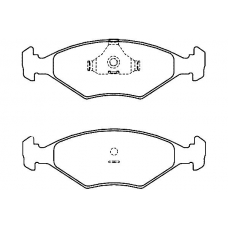 21193 180  0 5 T4047 TEXTAR Колодки тормозные