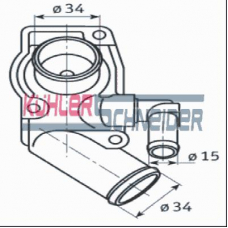 7416311 KUHLER SCHNEIDER Термостат, охлаждающая жидкость