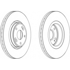DDF1205-1 FERODO Тормозной диск