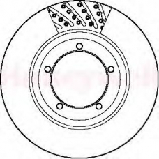 561800B BENDIX Тормозной диск