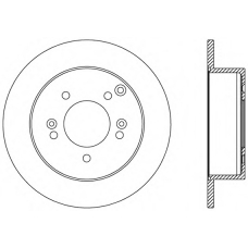 BDA2482.10 OPEN PARTS Тормозной диск