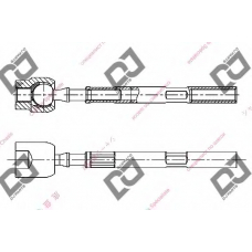 DR1265 DJ PARTS Осевой шарнир, рулевая тяга