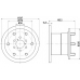 MDC1112 MINTEX Тормозной диск