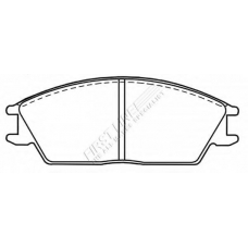 FBP1449 FIRST LINE Комплект тормозных колодок, дисковый тормоз