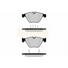 PA1505 BRAKE ENGINEERING Комплект тормозных колодок, дисковый тормоз