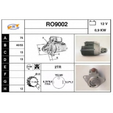 RO9002 SNRA Стартер