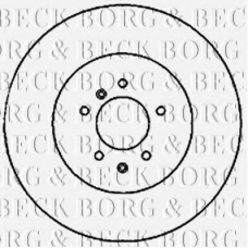 BBD5822S BORG & BECK Тормозной диск