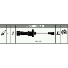 J5380310 NIPPARTS Комплект проводов зажигания