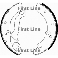 FBS026 FIRST LINE Комплект тормозных колодок