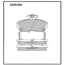 ADB3262 Allied Nippon Тормозные колодки