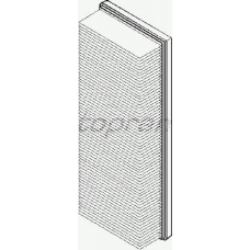 300 420 TOPRAN Фильтр воздушный