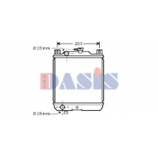 320220N AKS DASIS Радиатор, охлаждение двигателя