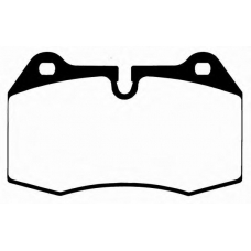 J PA-129AF JAPANPARTS Комплект тормозных колодок, дисковый тормоз