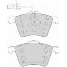 T0610854 RAMEDER Комплект тормозных колодок, дисковый тормоз