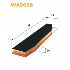 WA9658 WIX Воздушный фильтр