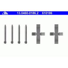 13.0460-0186.2 ATE Комплектующие, колодки дискового тормоза