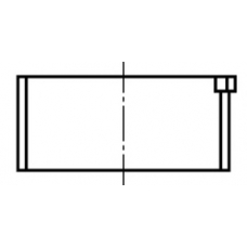CB-2009A 0.25 KOLBENSCHMIDT Шатунный подшипник