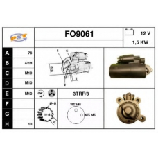 FO9061 SNRA Стартер