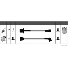 J5382091 HERTH+BUSS JAKOPARTS Комплект проводов зажигания