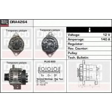 DRA4264 DELCO REMY Генератор