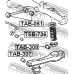 TAB-307 FEBEST Подвеска, рычаг независимой подвески колеса