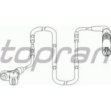 500 980 TOPRAN Датчик, частота вращения колеса