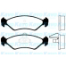 BP-4528 KAVO PARTS Комплект тормозных колодок, дисковый тормоз