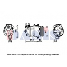 851911N AKS DASIS Компрессор, кондиционер